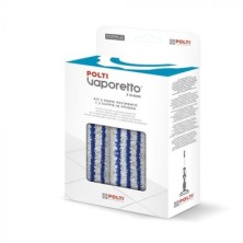 Paquete de dos paños y dos fundas compatibles con Polti Vaporetto 3 Clean PAEU0357