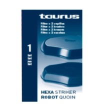 Robot aspirador Taurus Hexa, Striker, Quoin 999225 filtro y rodillos