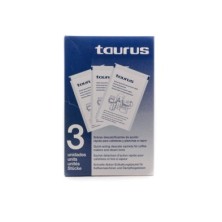 Paquetes de descalcificación Taurus para cafeteras, planchas y hervidores, modelo 090027000