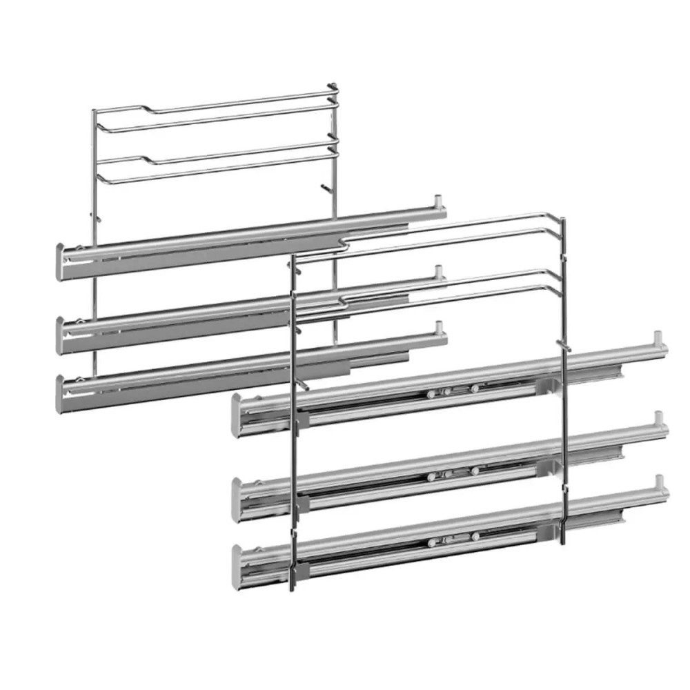 Guías extraíbles de tres alturas horno Bosch