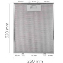 Cata, Nodor - PAck de 2 Filtros de campana extractora - 2800905