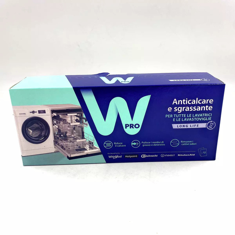 Whirlpool - Descalcificador y limpiador para lavavajillas y lavadora - 484000008810