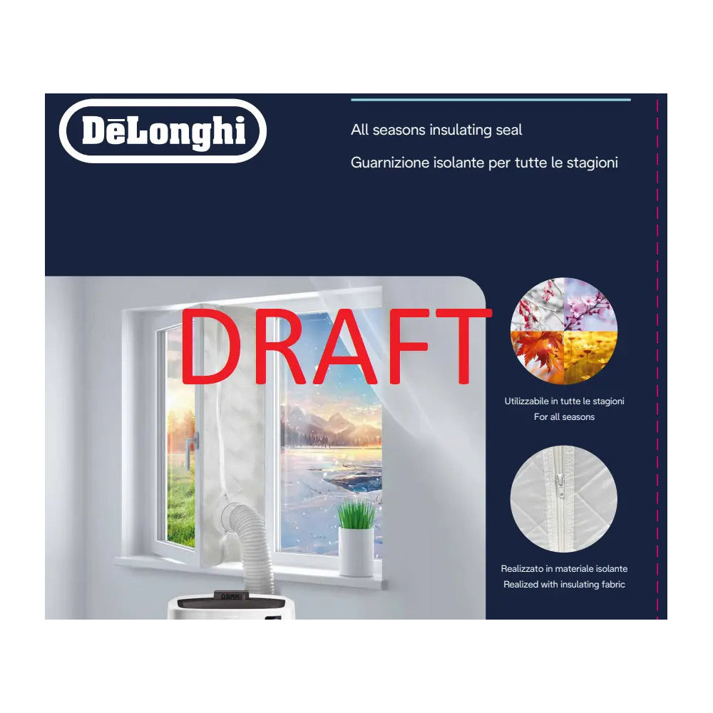 Delonghi - Junta de tecido para janela de ar condicionado - AS00007125