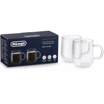 Delonghi - Chávenas de vidro de parede dupla para cafeteira - AS00006566