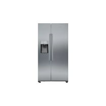 Siemens - Frigorífico americano Side By Side acero anti - huellas para frigorífico - KA93DAIEP