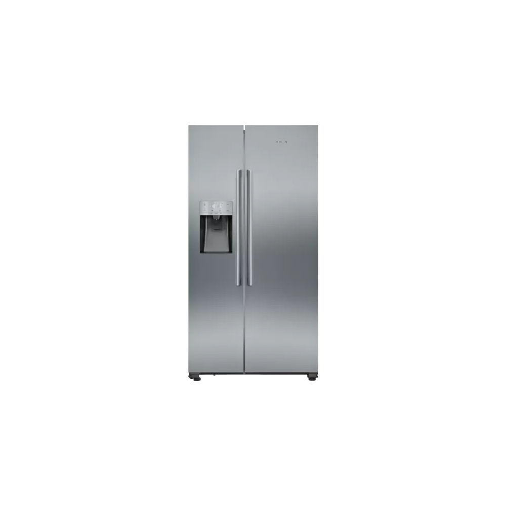 Siemens - Frigorífico americano Side By Side acero anti - huellas para frigorífico - KA93DAIEP
