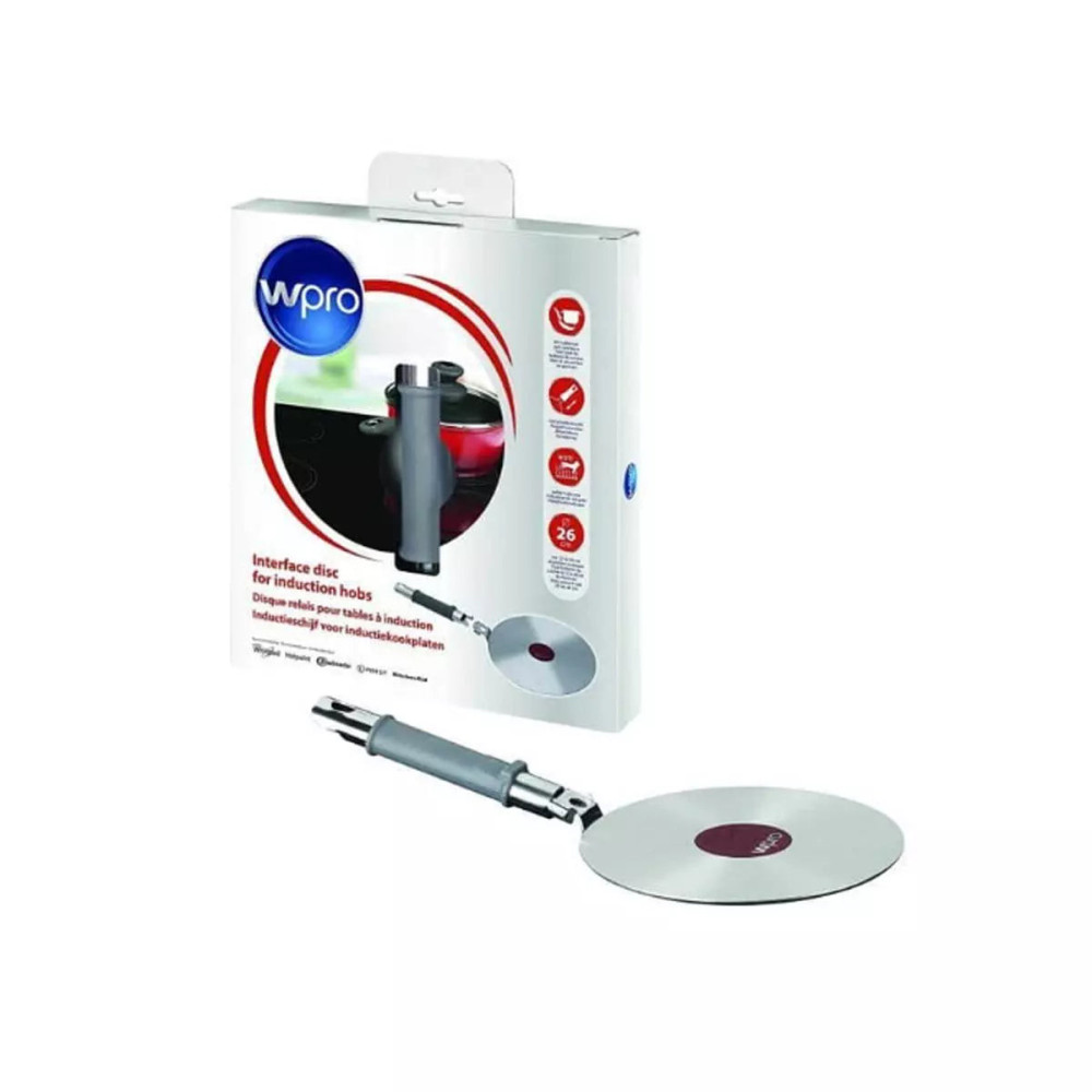 Whirlpool - Disco adaptador para placas inducción vitrocerámica - 484000008677