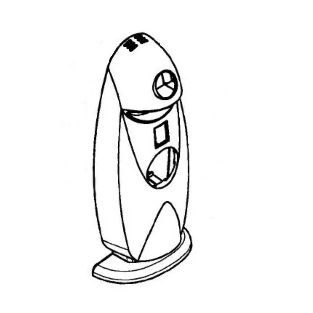 Delonghi - Painel frontal para radiador aquecedor - 5905000400