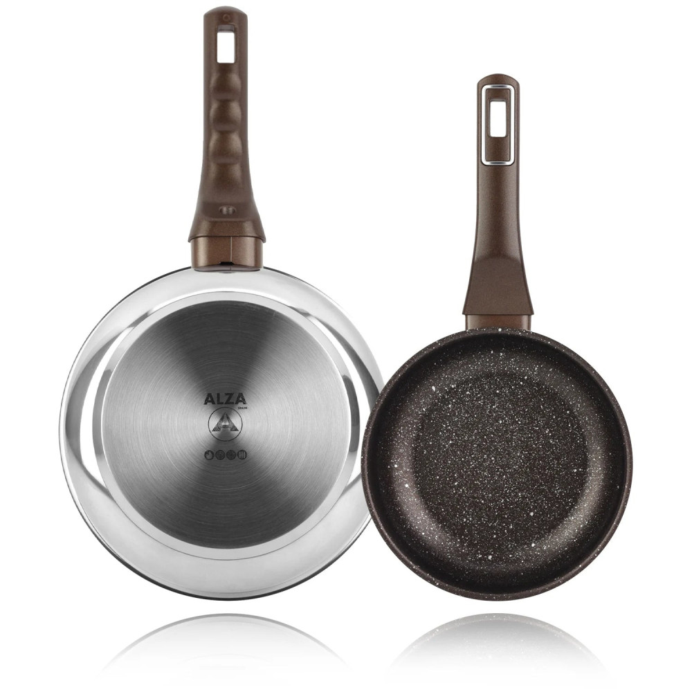 ALZA - Sartenes 18 - 24 cm para menaje de cocina - 31350001