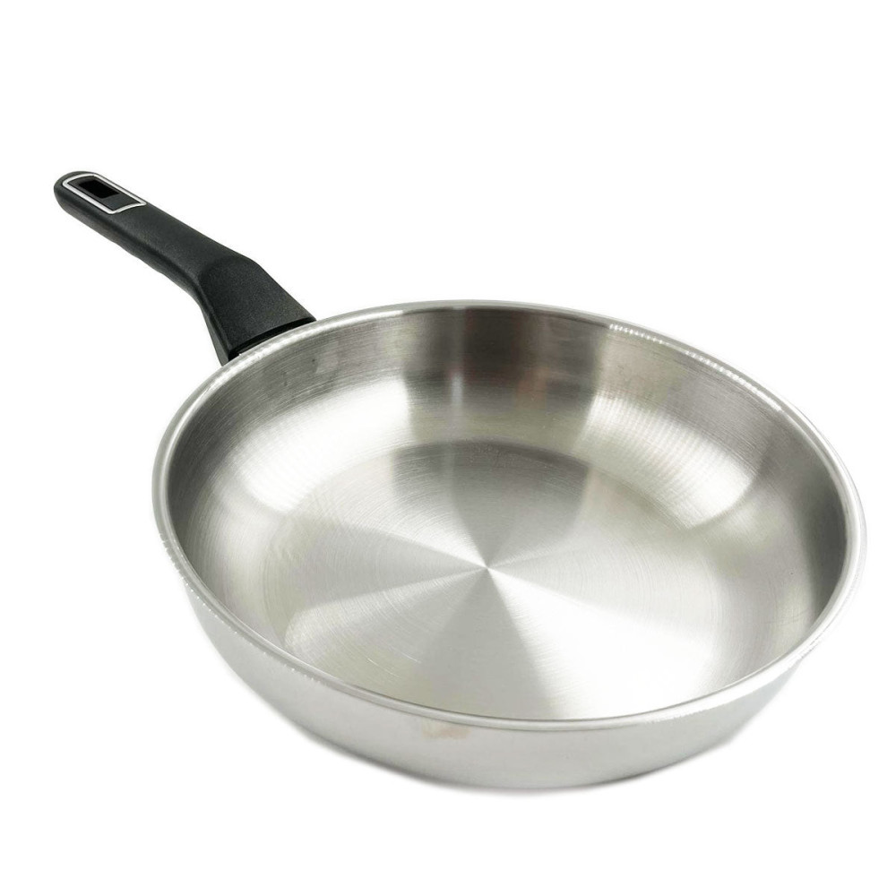 ALZA - Sartén acero inoxidable 24 cm para menaje de cocina - 61050024