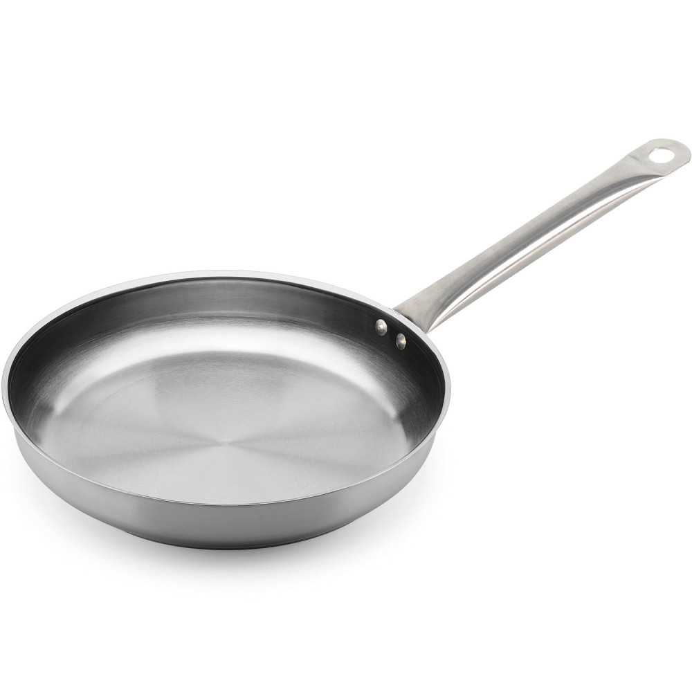 ALZA - Frigideira em aço inoxidável 26 cm para utensílios de cozinha - 61050026