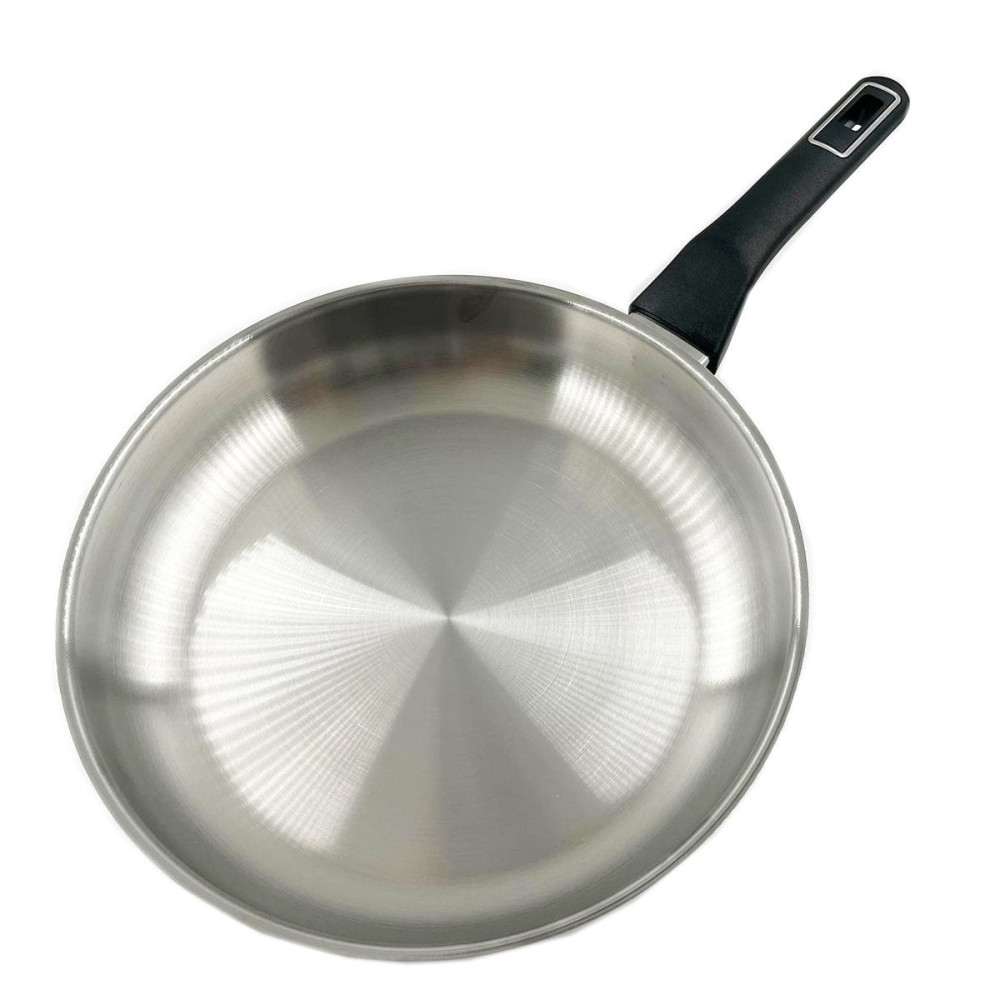 ALZA - Frigideira em aço inoxidável 28 cm para utensílios de cozinha - 61050028