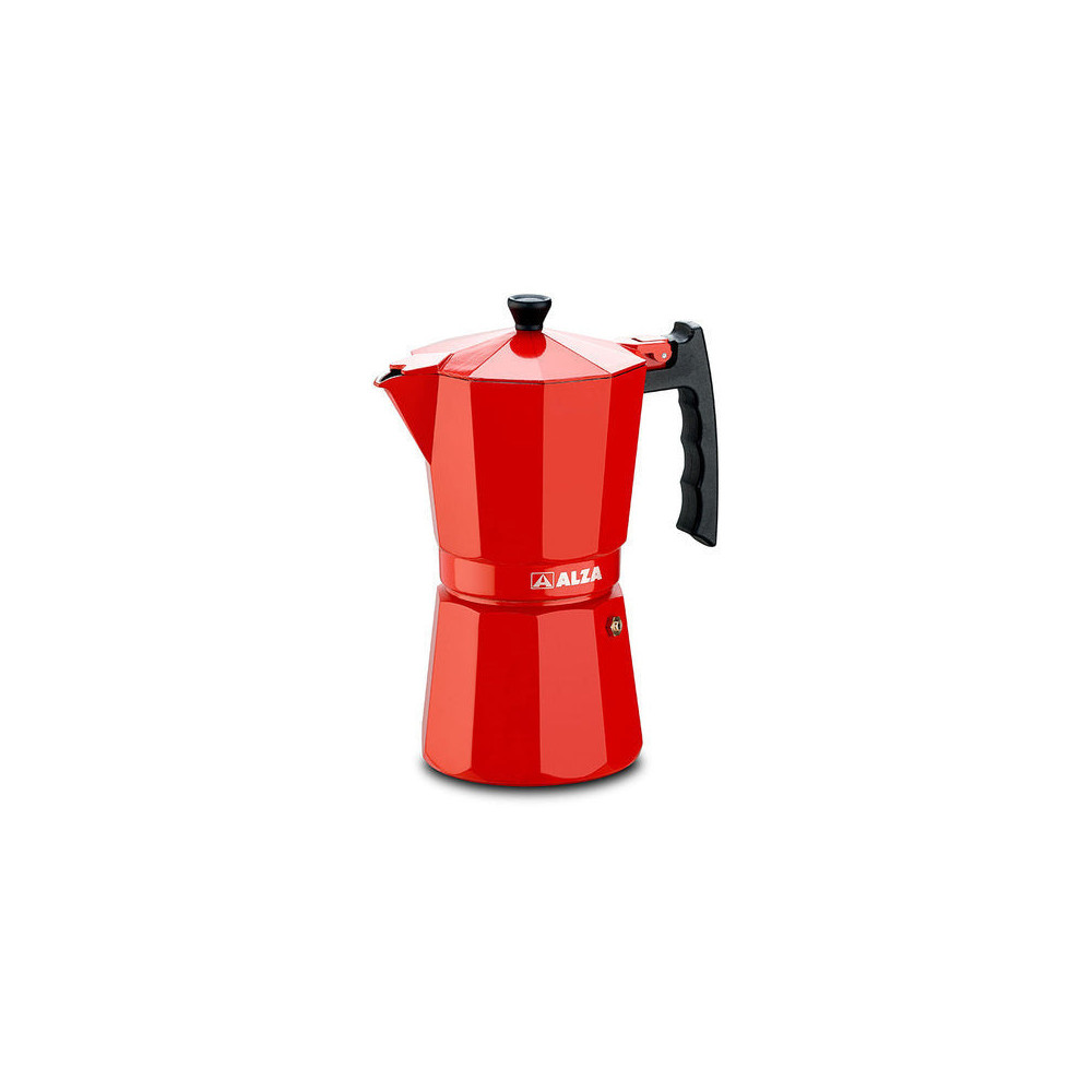 ALZA - Cafetera italiana aluminio full - induction 12 tazas para menaje de cocina - 353112