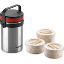 ALZA - Termo com compartimentos inox 1,5 litros para utensílios de cozinha - 500026