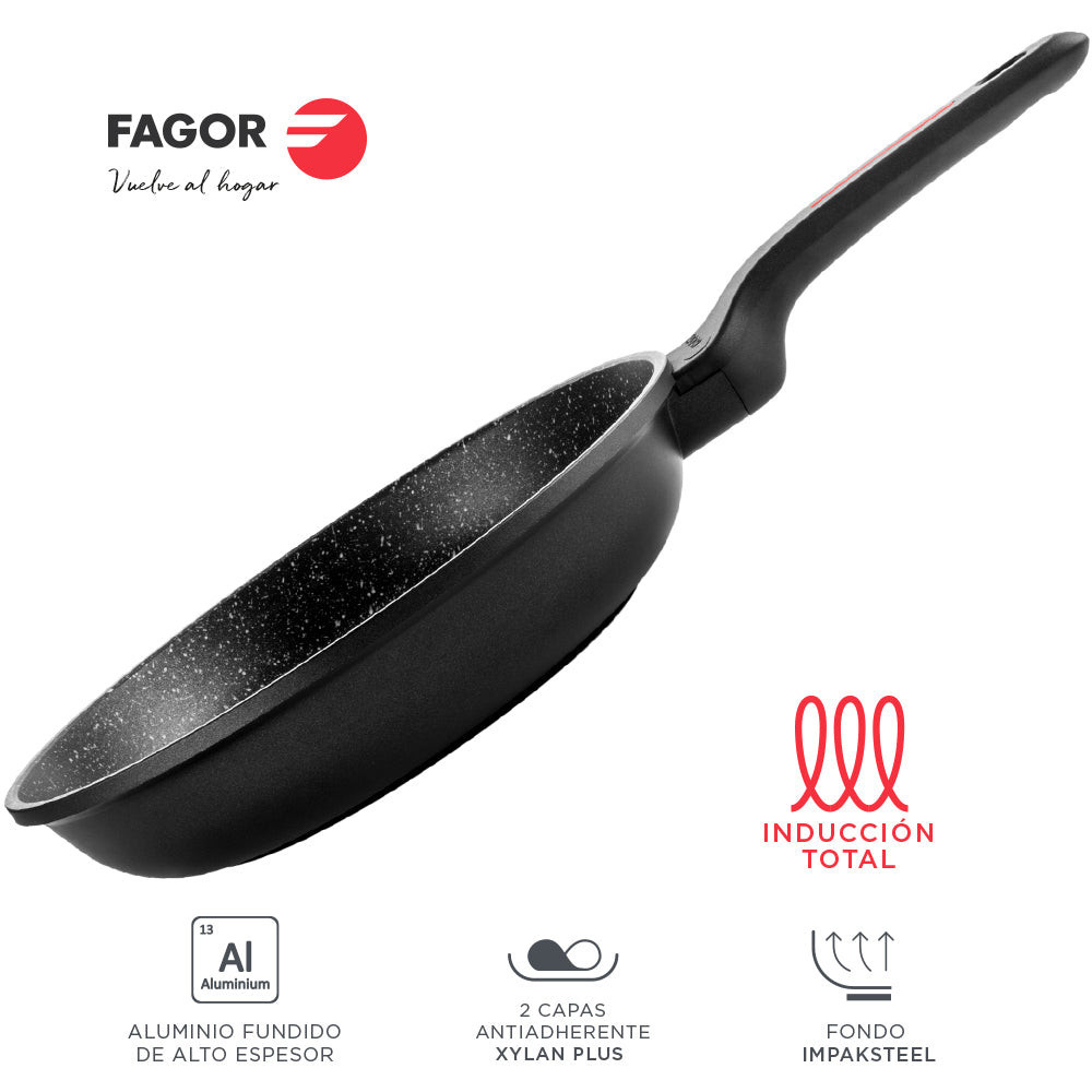 FAGOR - Frigideira ALUTHERM Ø20 para utensílios de cozinha - 81SAFGALU20