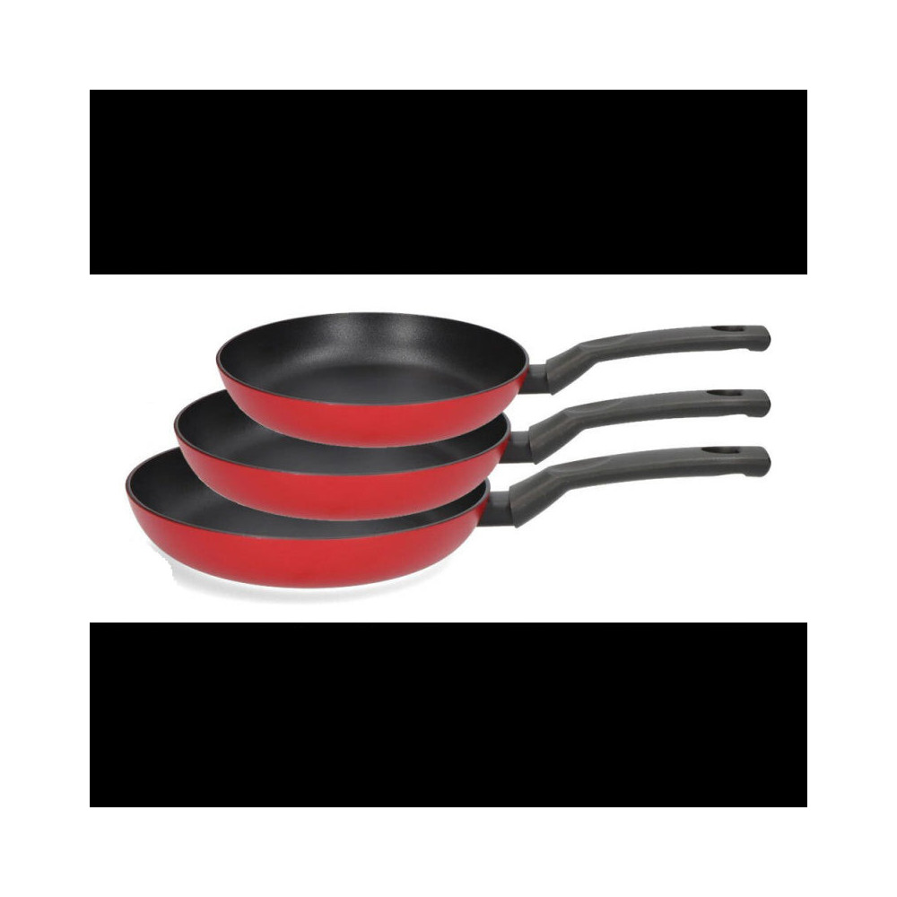 FAGOR Set ELAN 3 rouge Ø20 - 24 - 28 para menaje de cocina - 81SAFGERL28