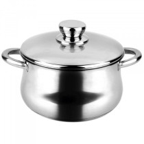 FAGOR Silverinox - Panela com tampa Ø24 para utensílios de cozinha - 81PXFGOASI4