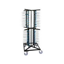 Lacor - Carrinho porta-pratos para equipamentos de cozinha - 66551