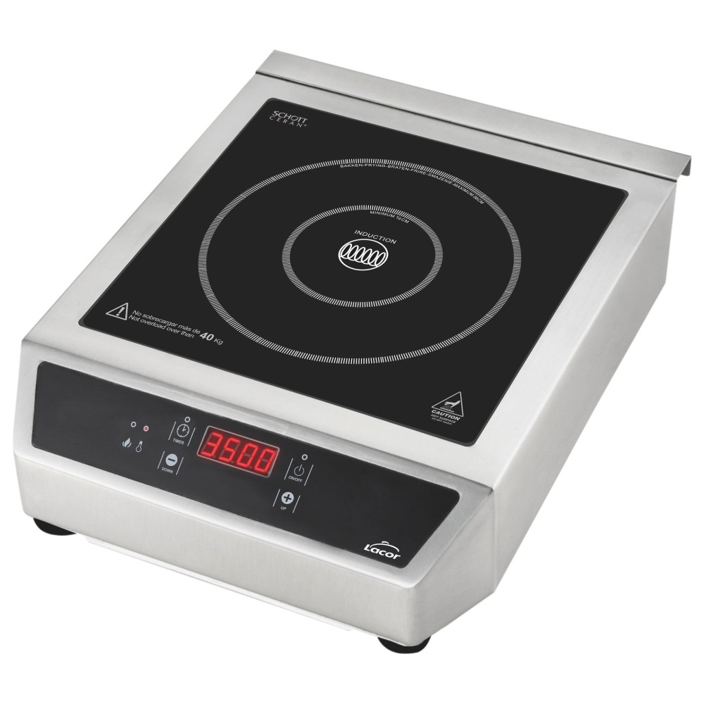 Lacor - Placa de inducción profesional para equipos de cocina - 69132
