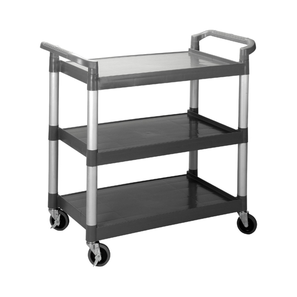 Lacor - Carrinho de serviço 3 tabuleiros para equipamentos de cozinha - 66353