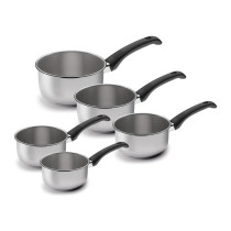 Lacor - Lote de 5 cazos para equipos de cocina - 85003