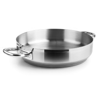 Lacor - Paellera sin tapa para equipos de cocina - 54636S