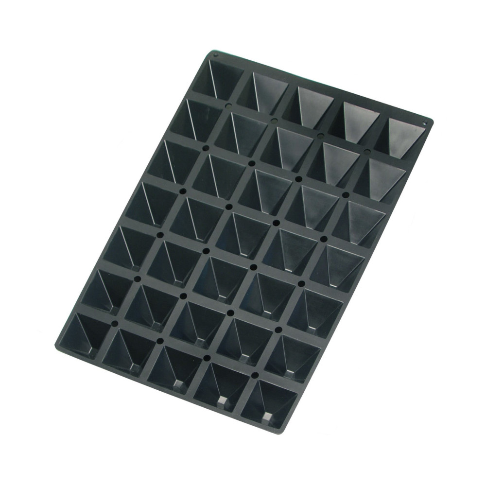 Lacor - Molde pirámide 35 cavidades para equipos de cocina - 66768