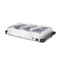 Lacor - Placa calentadora con cubetas para equipos de cocina - 69445