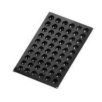 Lacor - Molde semiesférica 60 cavidades para equipos de cocina - 66747