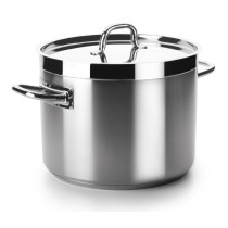 Lacor - Olla baja con tapa para equipos de cocina - 54119