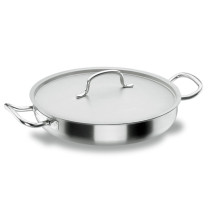 Lacor - Paellera con tapa para equipos de cocina - 50624