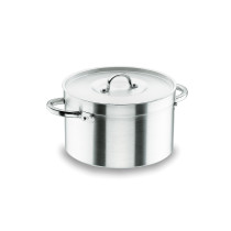 Lacor - Cacerola alta con tapa para equipos de cocina - 20021