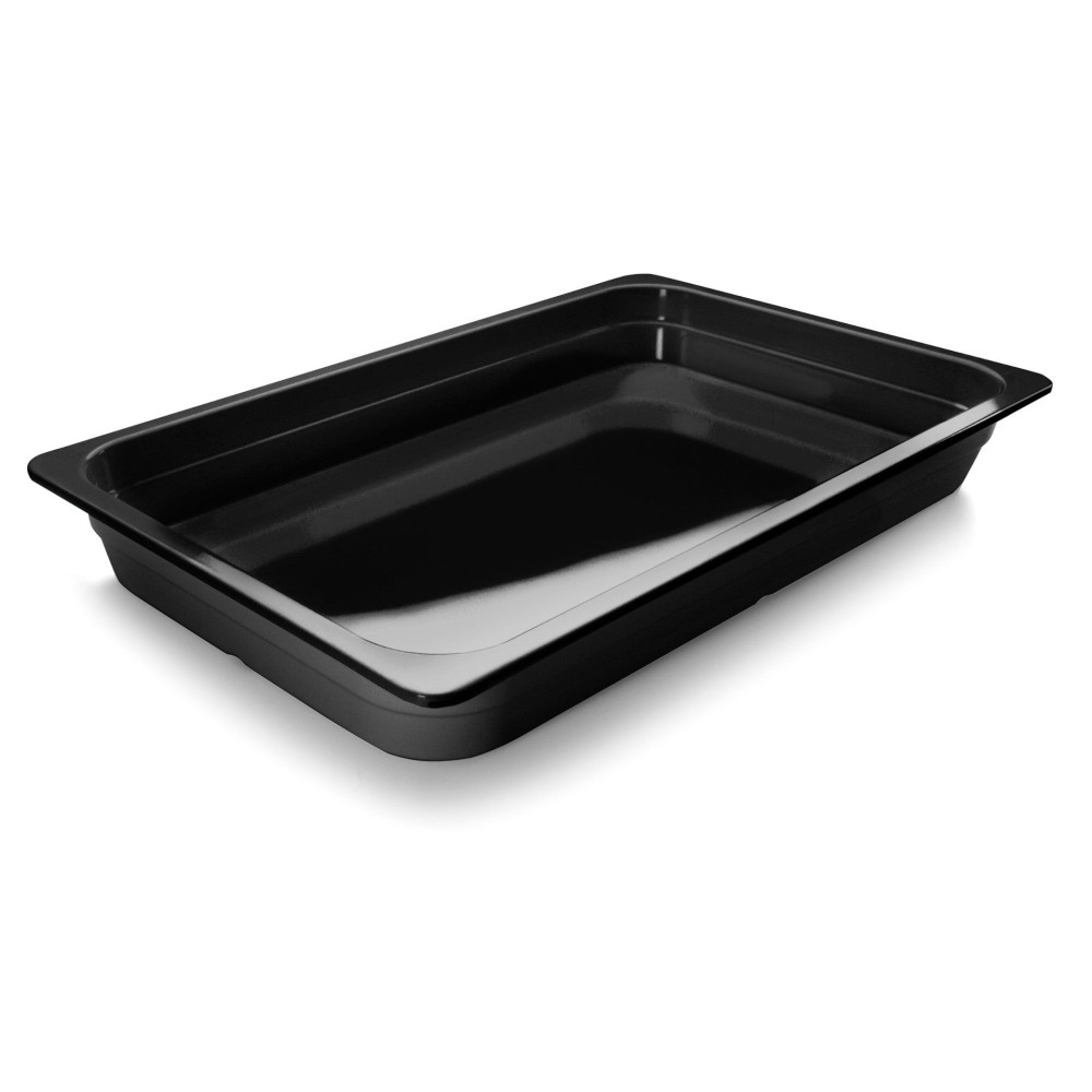 Lacor - Cubeta 1/1 Melamina Black para equipamentos de cozinha - 66165J