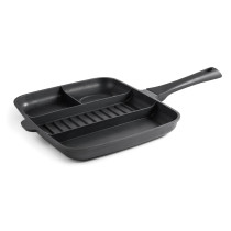 Lacor - Sartén 4 cavidades Titanium Pro para equipos de cocina - 27832