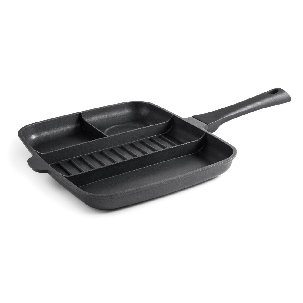 Lacor - Sartén 4 cavidades Titanium Pro para equipos de cocina - 27832