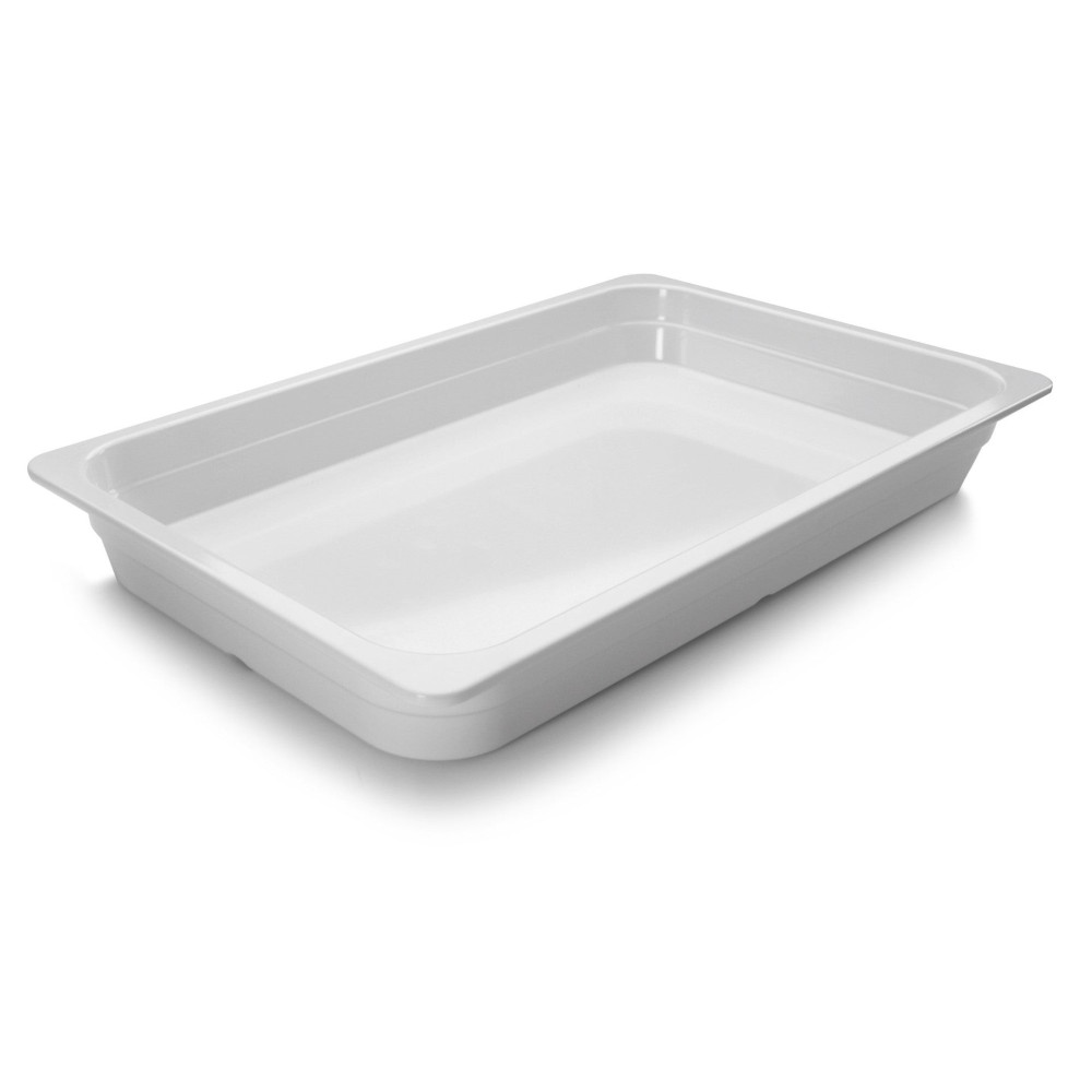 Lacor - Cubeta 1/1 Melamina White para equipamentos de cozinha - 66165E