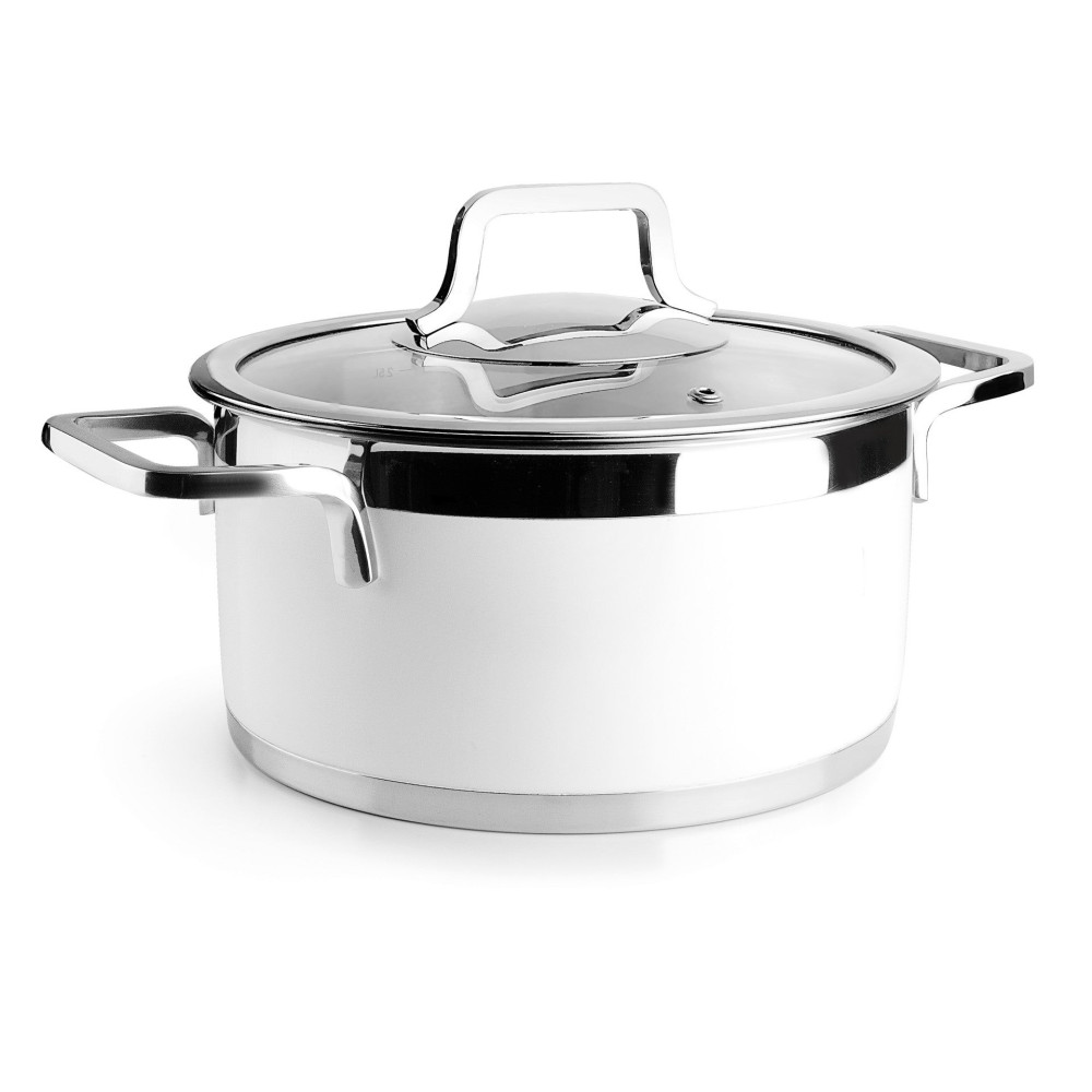 Lacor - Caçarola Buffet White para equipamentos de cozinha - 15416