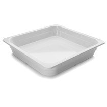 Lacor - Cubeta 2/3 Melamina White para equipos de cocina - 66565E