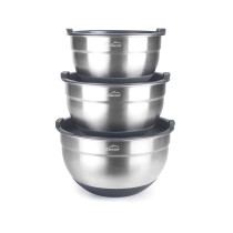 Lacor - Conjunto de 3 tigelas para equipamentos de cozinha - 60050