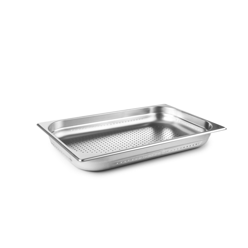 Lacor - Cubeta perforada 1/1 Inox 18/10 para equipos de cocina - 66104