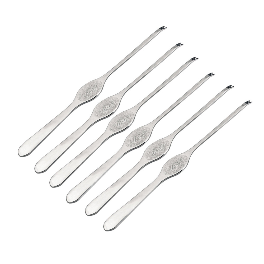 Lacor - 6 pinchos para marisco para equipos de cocina - 62976