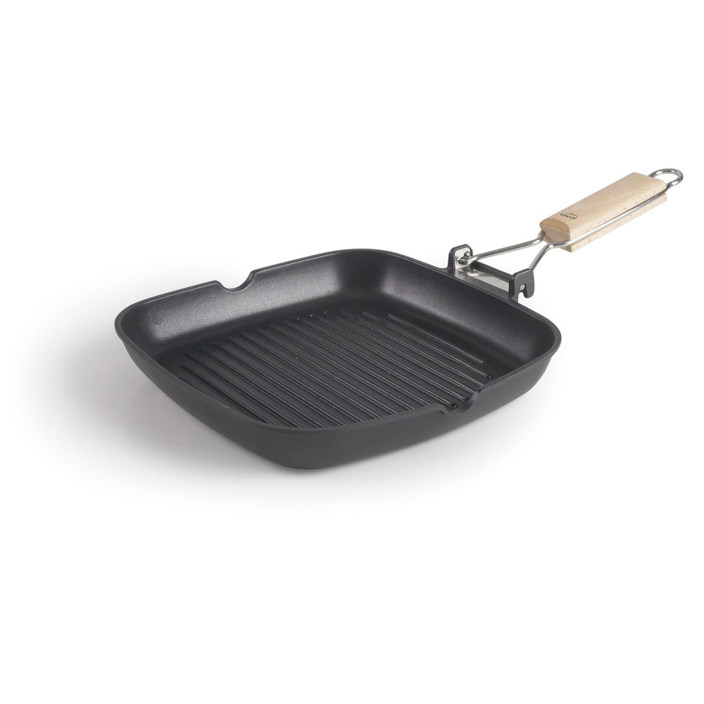 Lacor - Frigideira grill canelada para equipamentos de cozinha - 25144