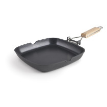 Lacor - Frigideira grill lisa para equipamentos de cozinha - 25154