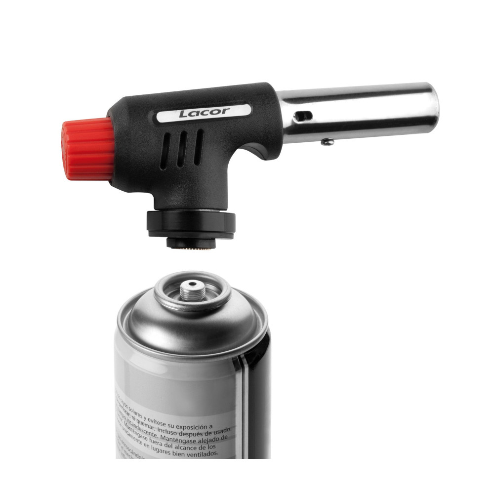 Lacor - Cabezal soplete de gas con adaptador para equipos de cocina - 68974
