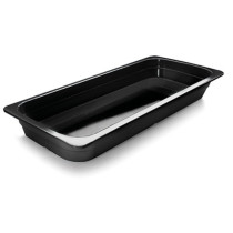 Lacor - Cubeta 2/4 Melamina Black para equipamentos de cozinha - 66765J