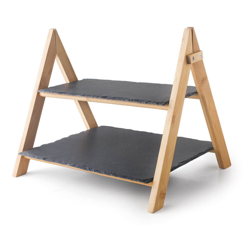 Lacor - Soporte expositor pizarra y madera para equipos de cocina - 61233