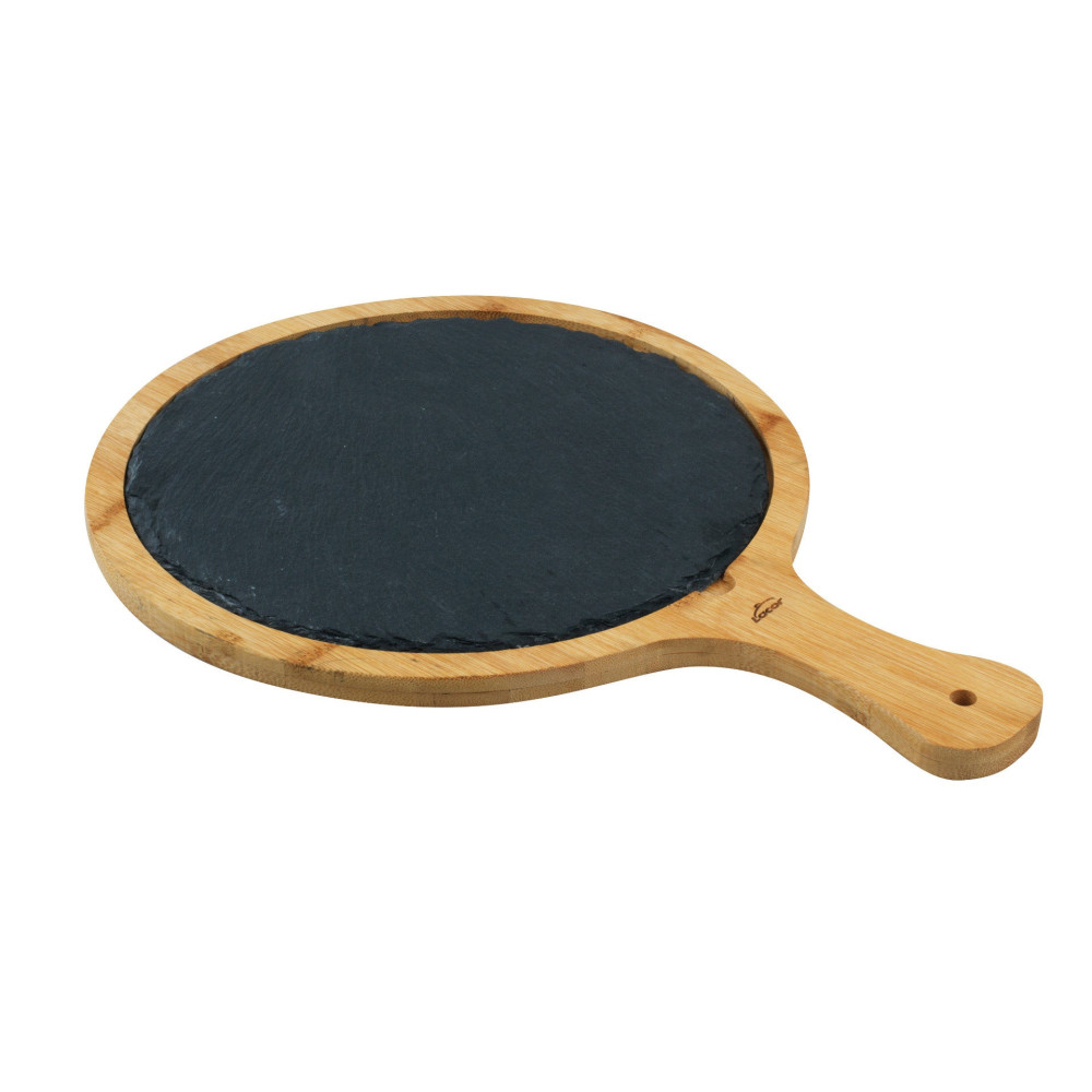 Lacor - Tábua de ardósia e bambu para equipamentos de cozinha - 61047