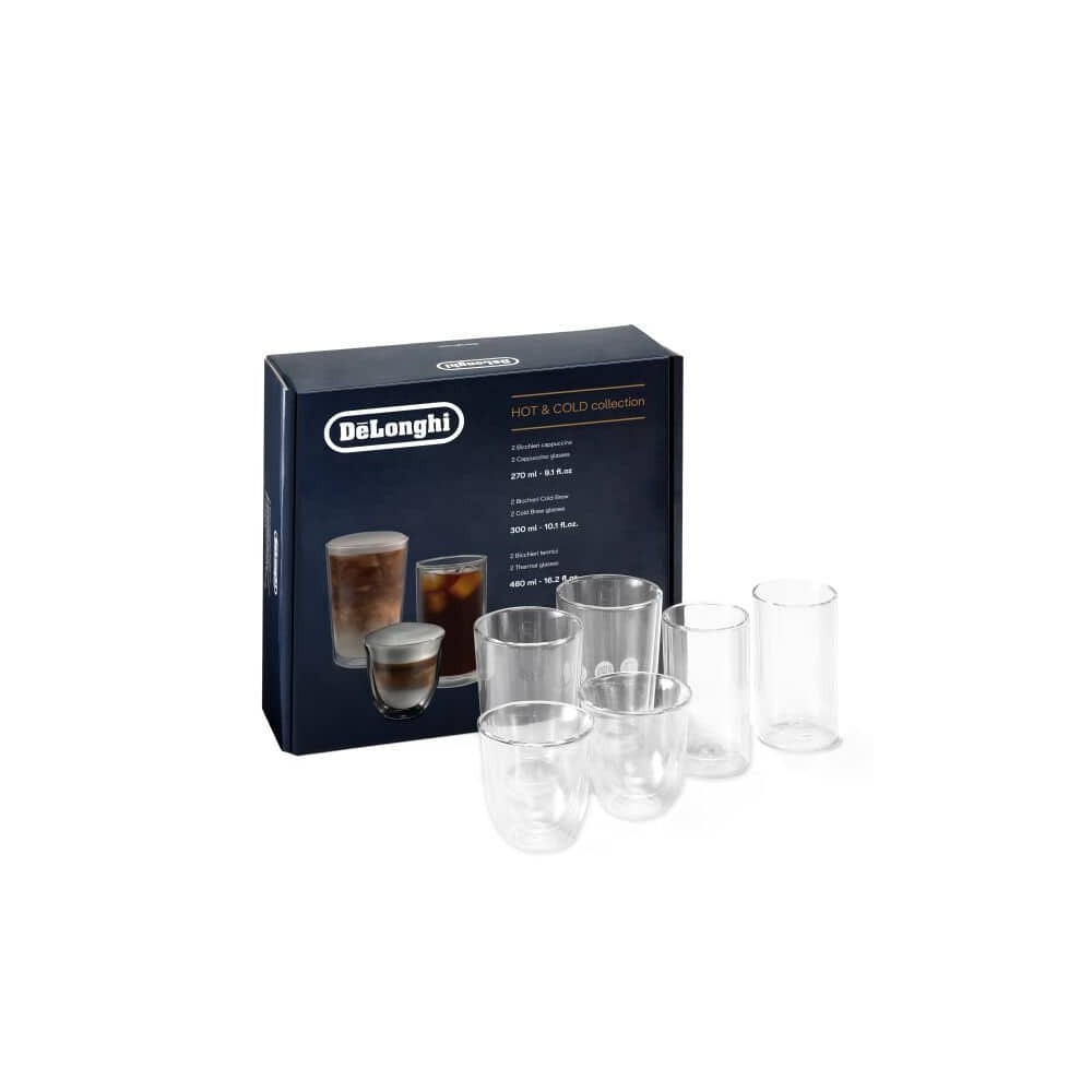 Set de vasos DeLonghi Hot&Cold Collection AS00004620 DelonghiC326 Set de vasos DeLonghi Hot&Cold Collection AS00004620 DelonghiC326