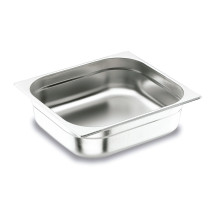 Lacor - Cubeta 2/3 Inox 18/10 para equipos de cocina - 66502