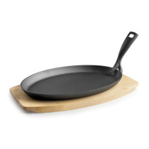 Lacor - Tabuleiro oval com pega para equipamentos de cozinha - 25867